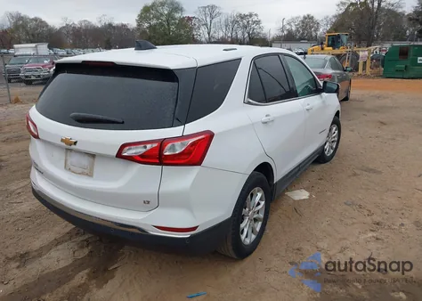 2018 Chevrolet Equinox Lt из США, поврежденный, VIN 2GNAXJEV4J6243739